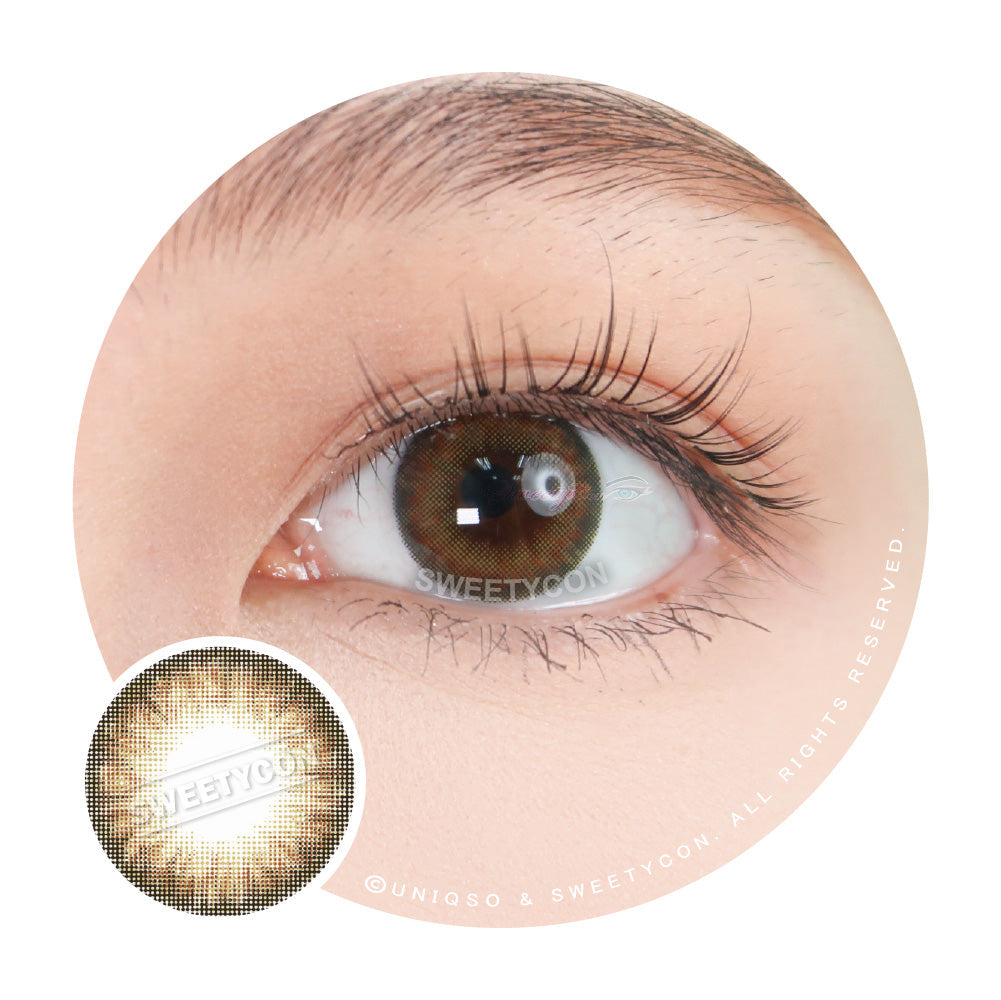 Sweety Bella Brown (1 lens/pack)-Colored Contacts-SweetyCon