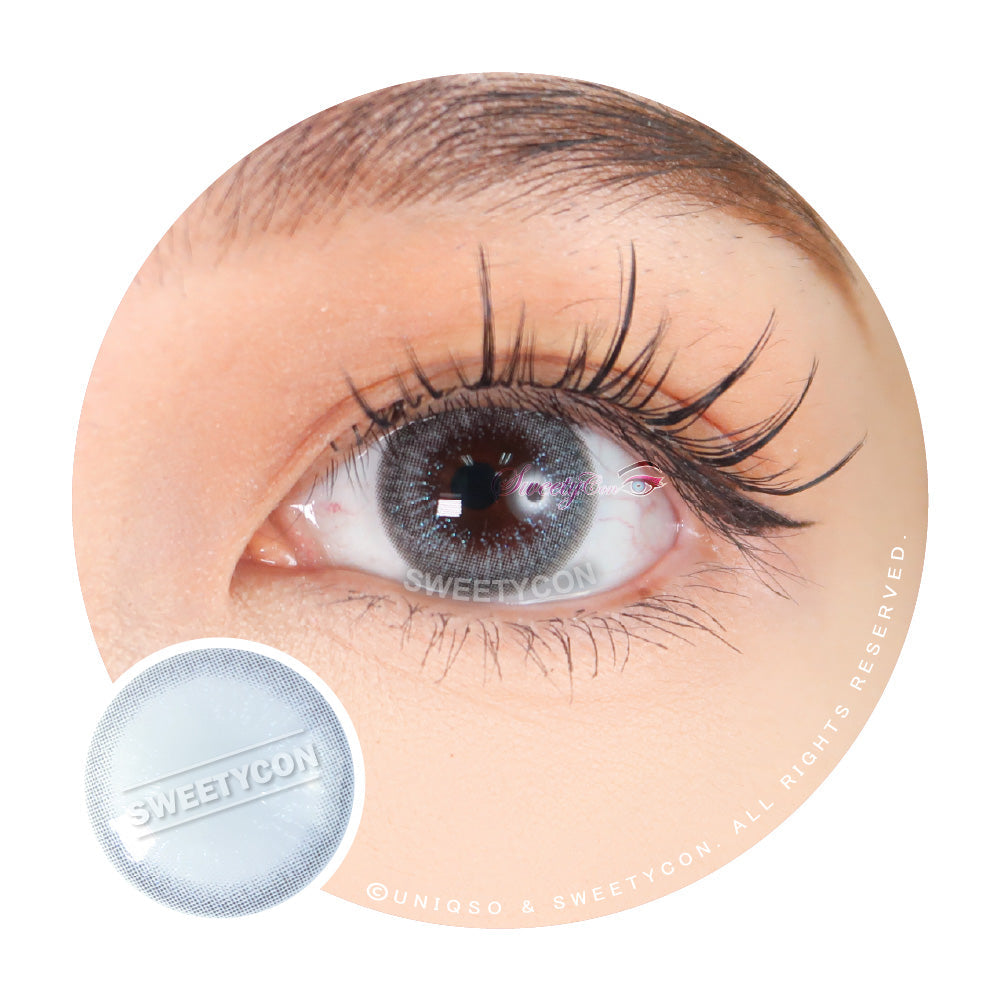 Sweety Blink Grey colored contacts