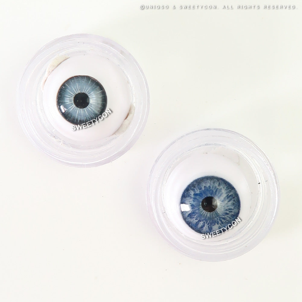 Sweety Blossom Blue Margarita (1 lens/pack)-Colored Contacts-SweetyCon