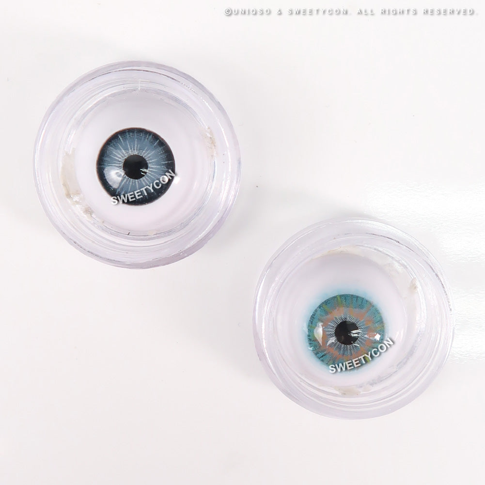 Sweety Broadway Blue (1 lens/pack)-Colored Contacts-SweetyCon