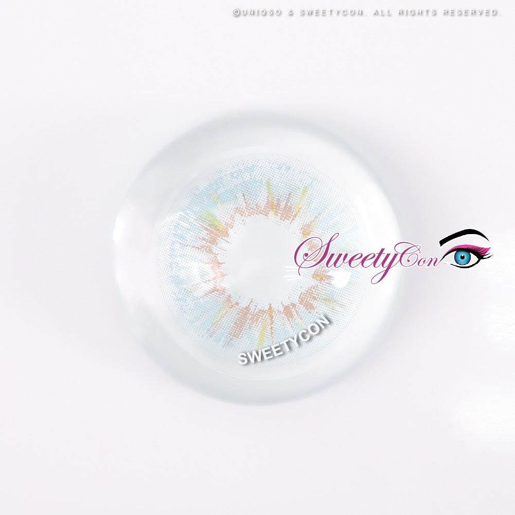 Sweety Broadway Blue (1 lens/pack)-Colored Contacts-SweetyCon