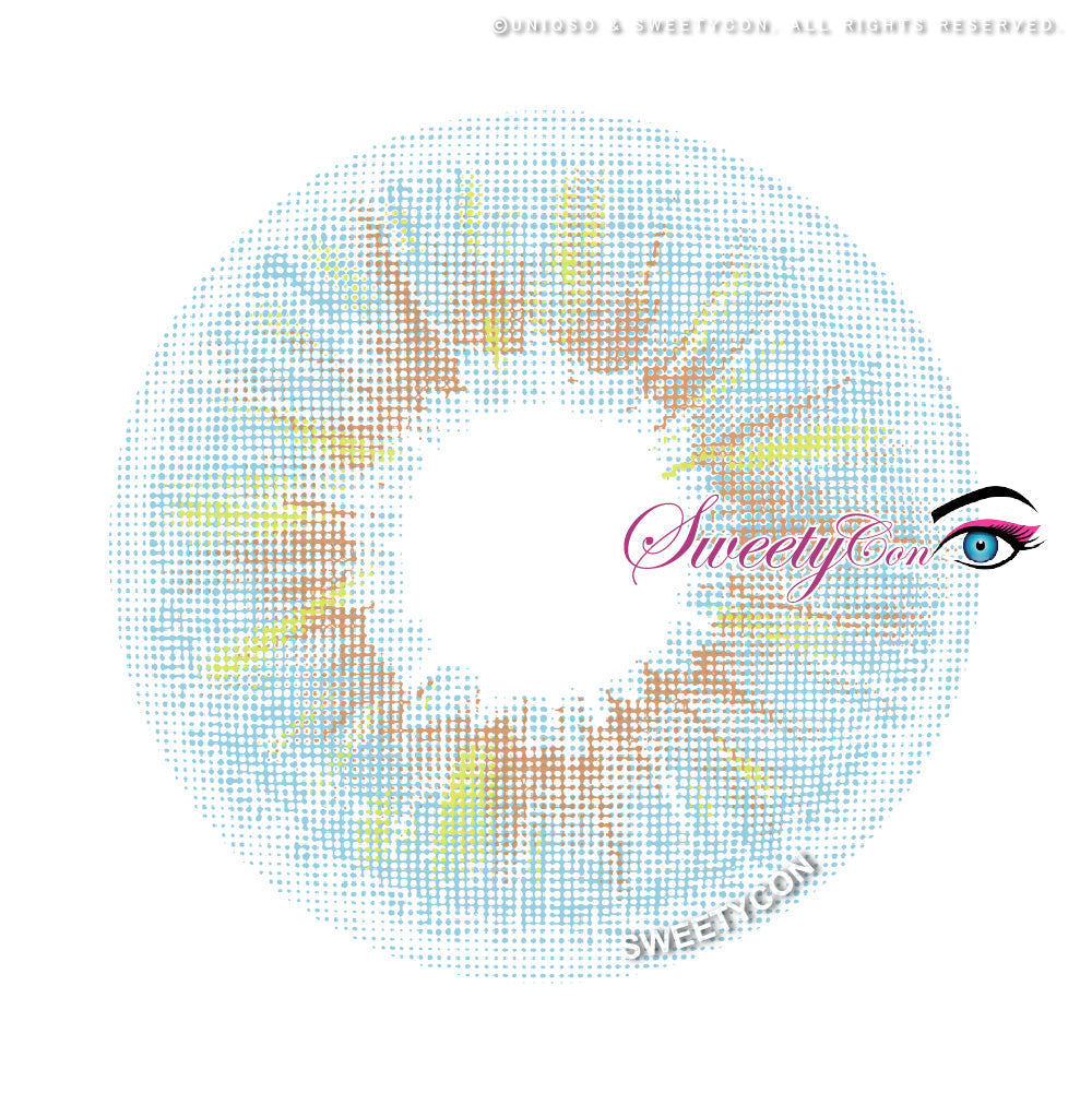 Sweety Broadway Blue (1 lens/pack)-Colored Contacts-SweetyCon