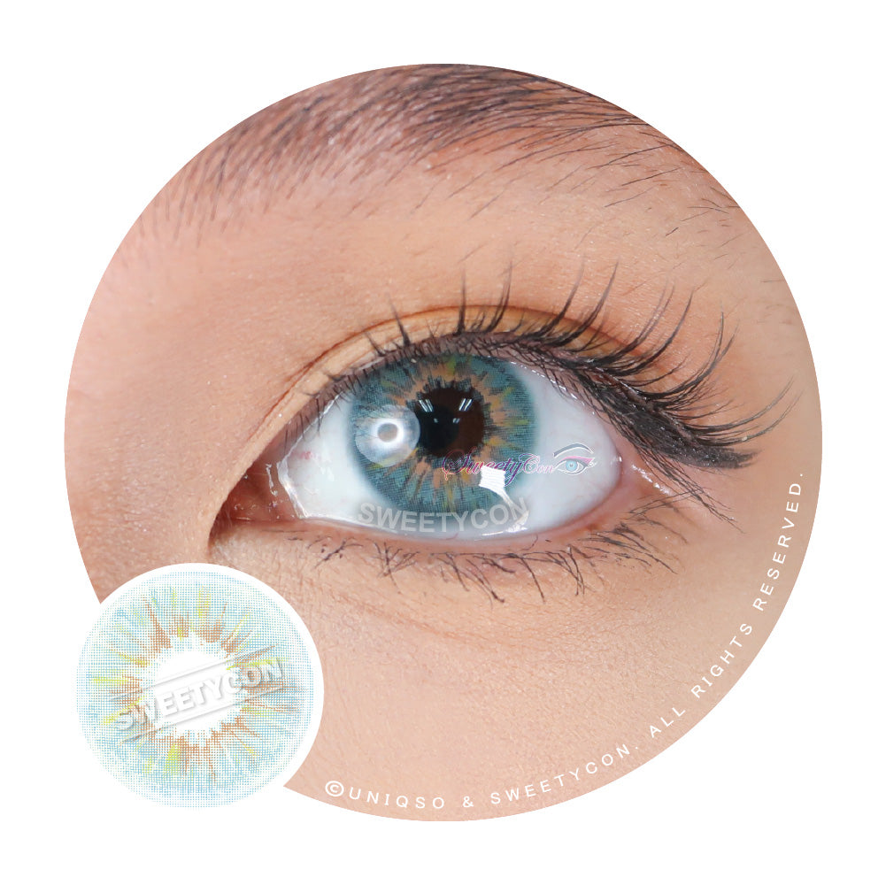 Sweety Broadway Blue (1 lens/pack)-Colored Contacts-SweetyCon