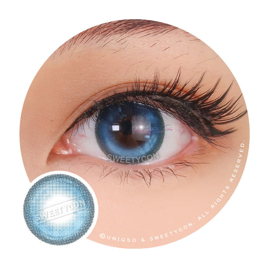 Sweety Bubbly Blue (1 lens/pack)