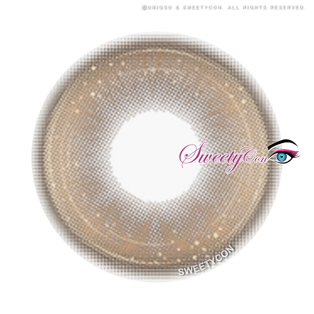 Sweety Butterfly Brown (1 lens/pack)-Colored Contacts-SweetyCon