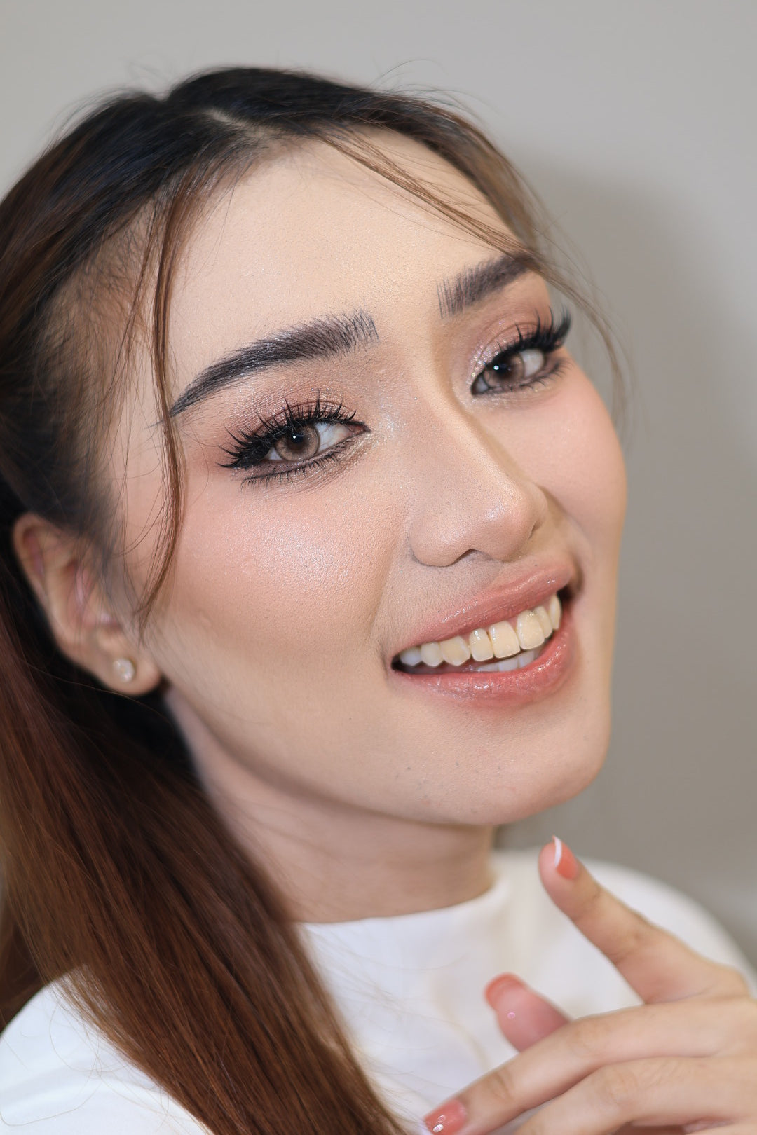 Sweety Butterfly Brown (1 lens/pack)-Colored Contacts-SweetyCon