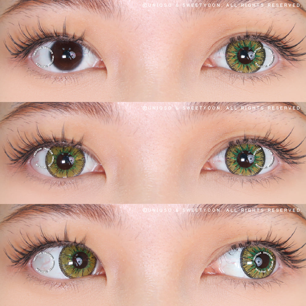 Sweety Candy Yellow (1 lens/pack)-Colored Contacts-SweetyCon