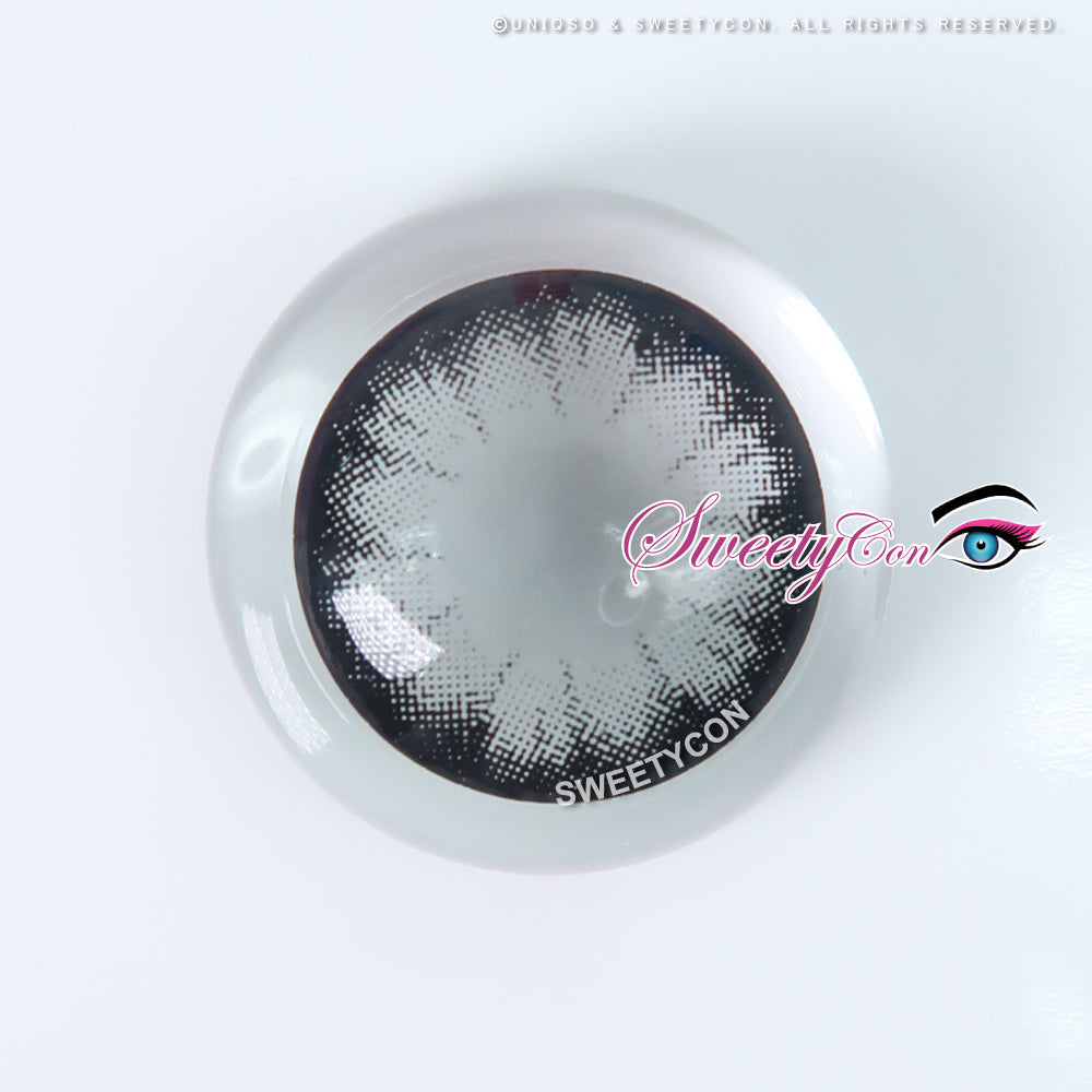 Sweety Circle Black (1 lens/pack)-Colored Contacts-SweetyCon