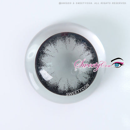 Sweety Circle Black (1 lens/pack)-Colored Contacts-SweetyCon