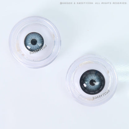 Sweety Circle Black (1 lens/pack)-Colored Contacts-SweetyCon