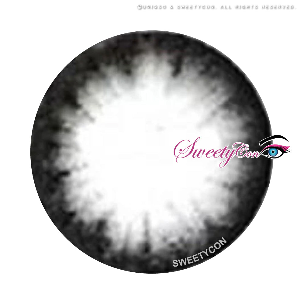 Sweety Circle Black (1 lens/pack)-Colored Contacts-SweetyCon