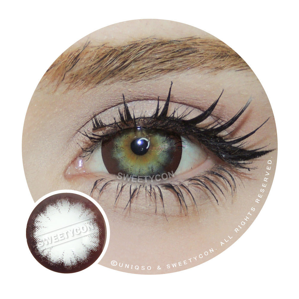Sweety Circle Brown (1 lens/pack)-Colored Contacts-SweetyCon