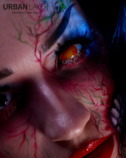 Sweety Crazy Bleeding Zombie (1 lens/pack)-Crazy Contacts-SweetyCon