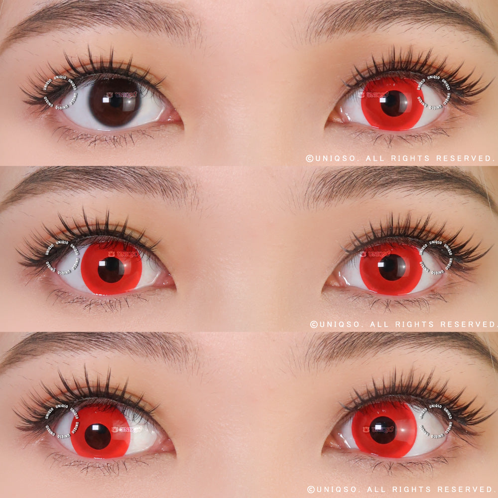 Sweety Crazy Bloody Red - 1 Day Disposable (1 lens/pack)-Crazy Contacts-SweetyCon