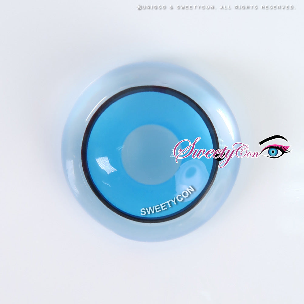 Sweety Crazy Blue Manson/ Blue Zombie (1 lens/pack)-Crazy Contacts-SweetyCon