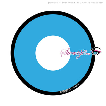 Sweety Crazy Blue Manson/ Blue Zombie (1 lens/pack)-Crazy Contacts-SweetyCon