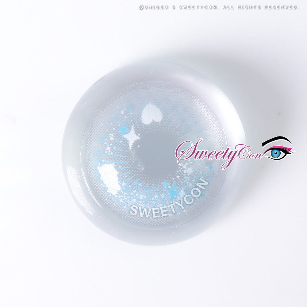 Sweety Crazy Candy Pop Gray (1 lens/pack)-Colored Contacts-SweetyCon
