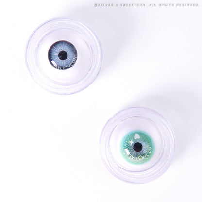 Sweety Crazy Candy Pop Green (1 lens/pack)-Colored Contacts-SweetyCon