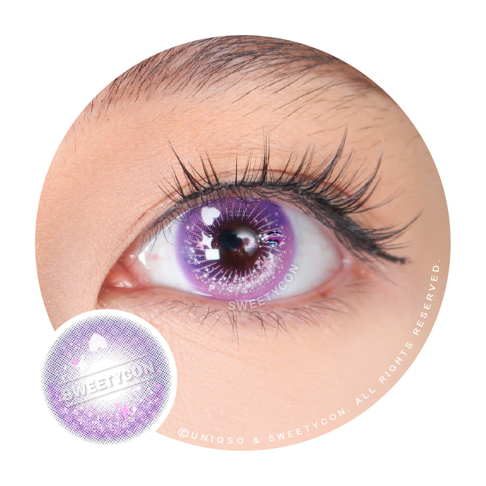 Sweety Crazy Candy Pop Violet (1 lens/pack) – SweetyCon