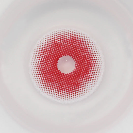 Sweety Crazy Chaos Eye Red (1 lens/pack)