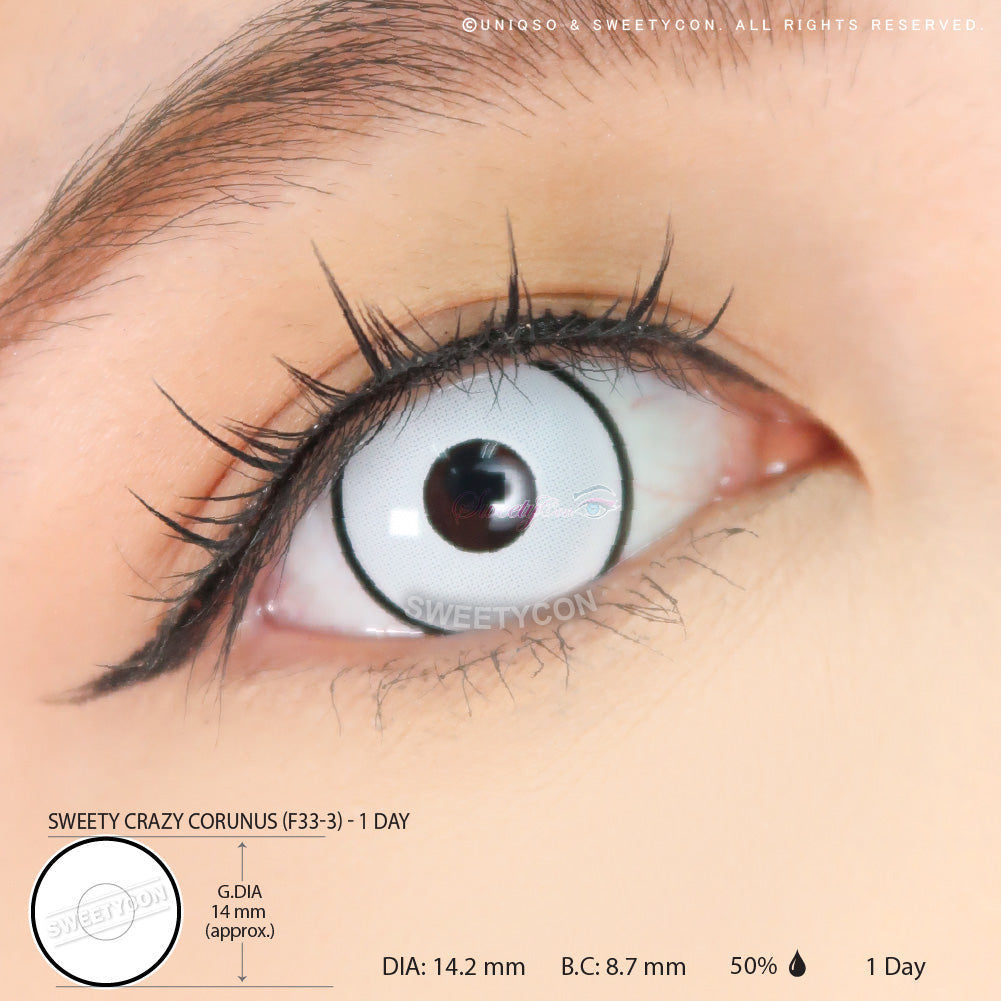 Sweety Crazy Corunus - 1 Day Disposable (1 lens/pack)-Crazy Contacts-SweetyCon