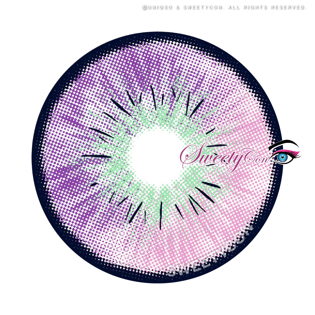 Sweety Crazy Cosmos (1 lens/pack)-Colored Contacts-SweetyCon