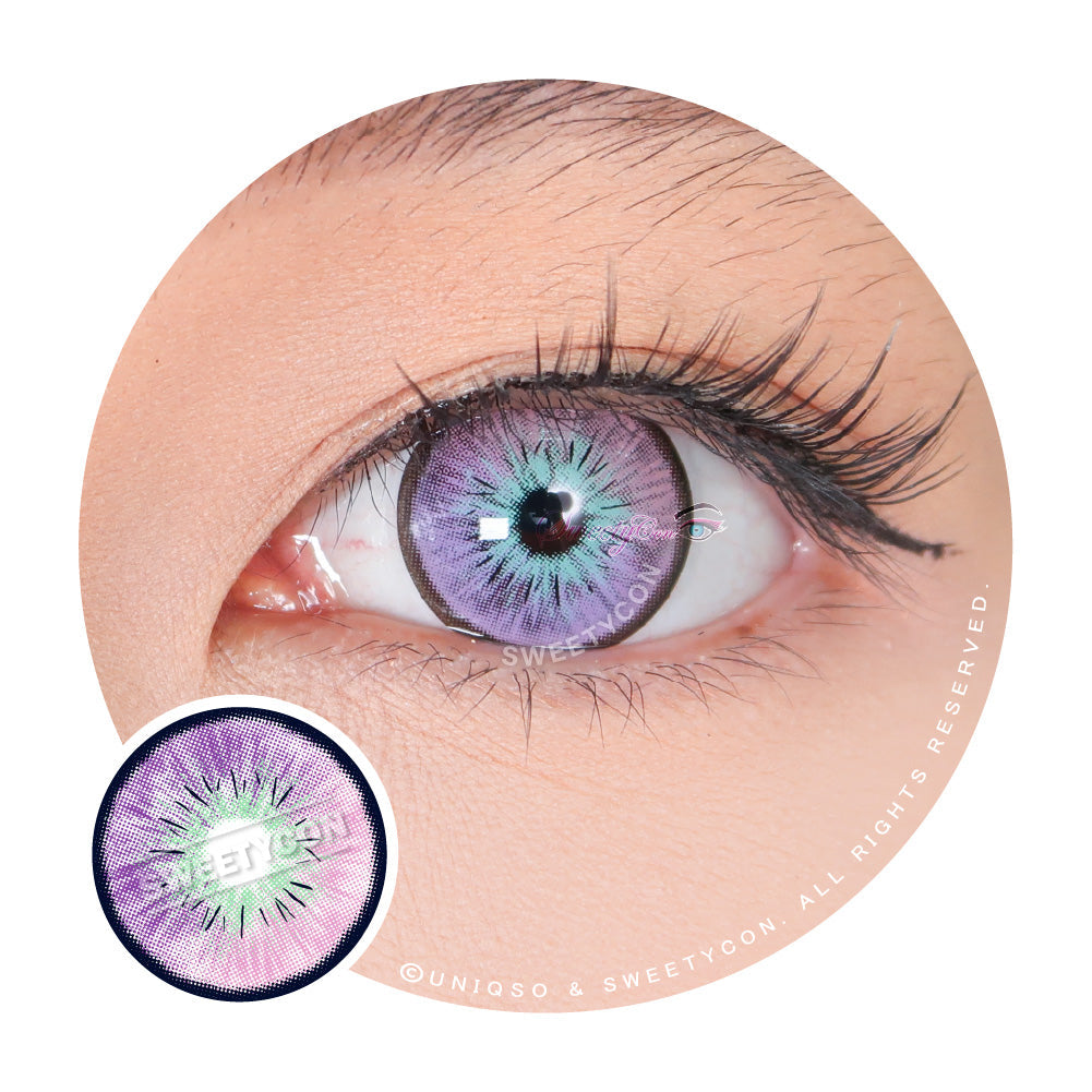 Sweety Crazy Cosmos (1 lens/pack)-Colored Contacts-SweetyCon