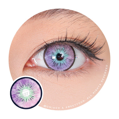 Sweety Crazy Cosmos (1 lens/pack)-Colored Contacts-SweetyCon