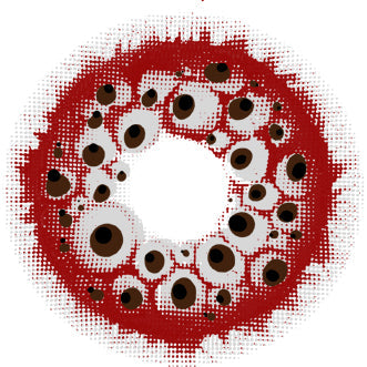 Sweety Crazy Cursed Eyes (1 lens/pack)-Crazy Contacts-UNIQSO