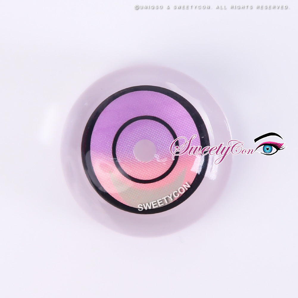 Sweety Crazy Cyber Violet (1 lens/pack)-Colored Contacts-SweetyCon