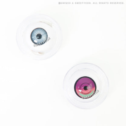 Sweety Crazy Cyber Violet V2 (1 lens/pack)-Colored Contacts-SweetyCon