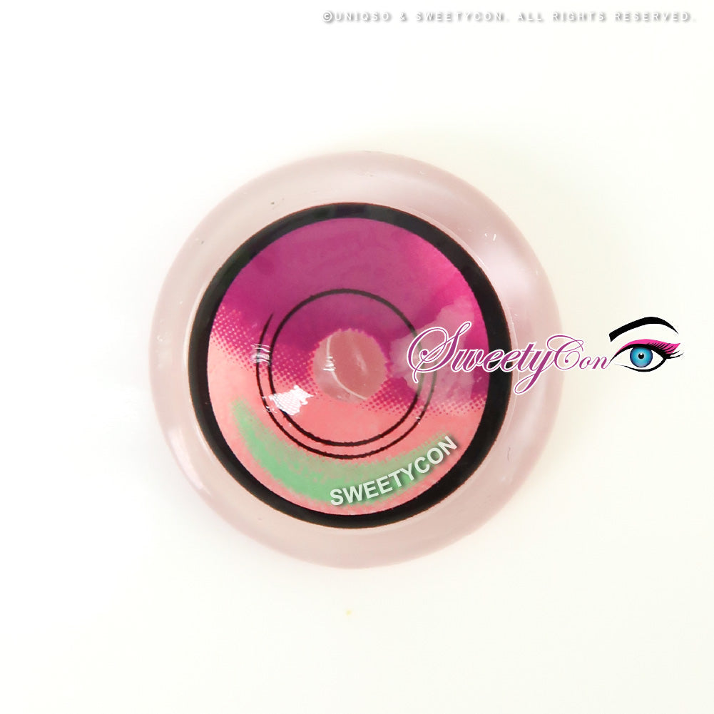 Sweety Crazy Cyber Violet V2 (1 lens/pack)-Colored Contacts-SweetyCon
