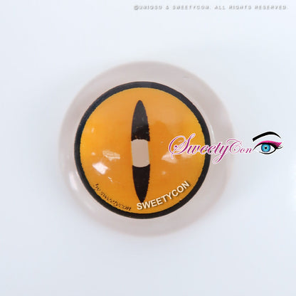 Sweety Crazy Gold Demon Eye / Cat Eye (1 lens/pack)-Crazy Contacts-SweetyCon