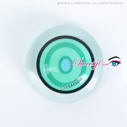 Sweety Crazy Green Ring (1 lens/pack)-Colored Contacts-SweetyCon