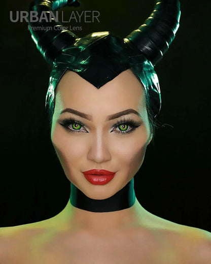 Sweety Crazy Green Werewolf (1 lens/pack)-Crazy Contacts-SweetyCon