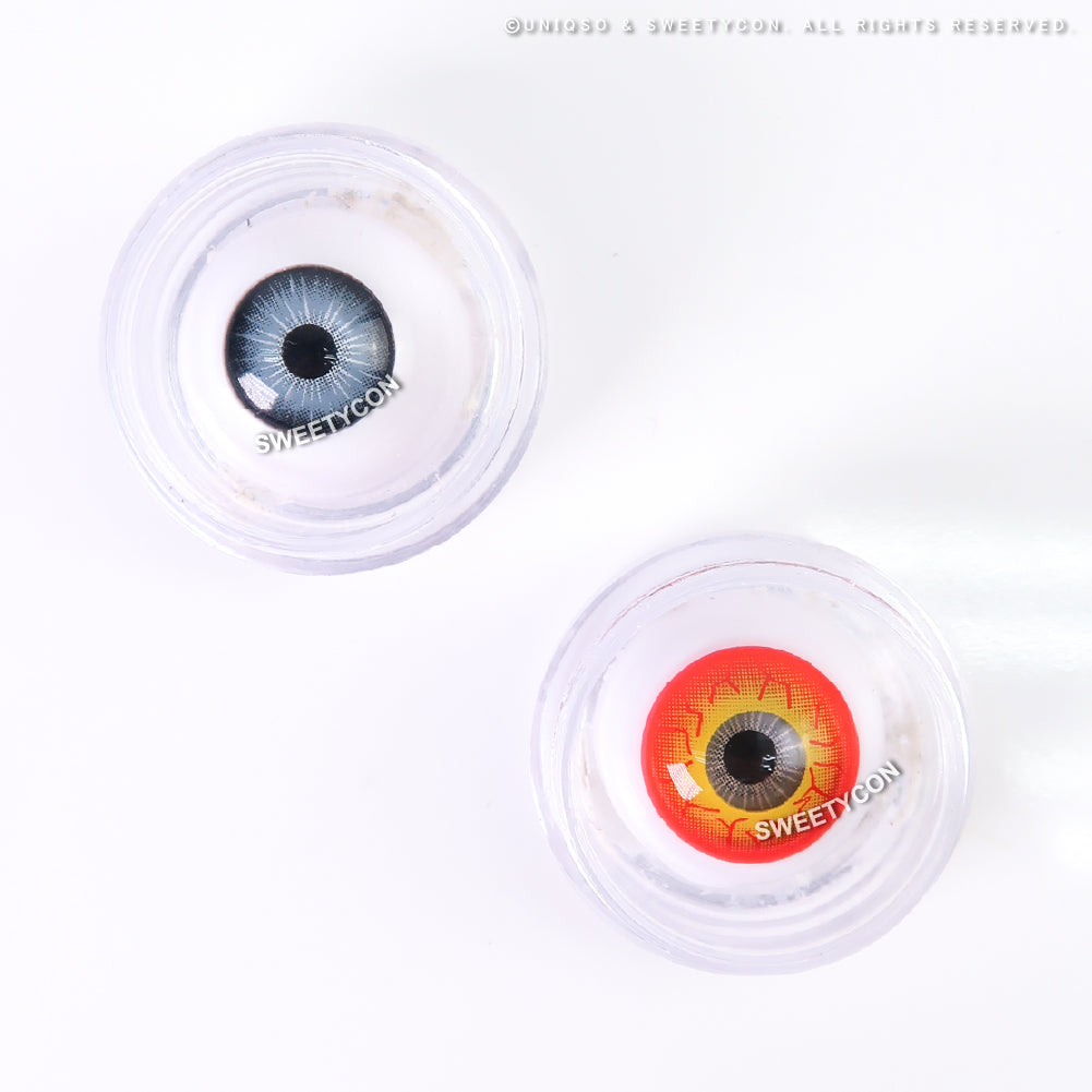 Sweety Crazy Inferno Vein (1 lens/pack)-Crazy Contacts-SweetyCon