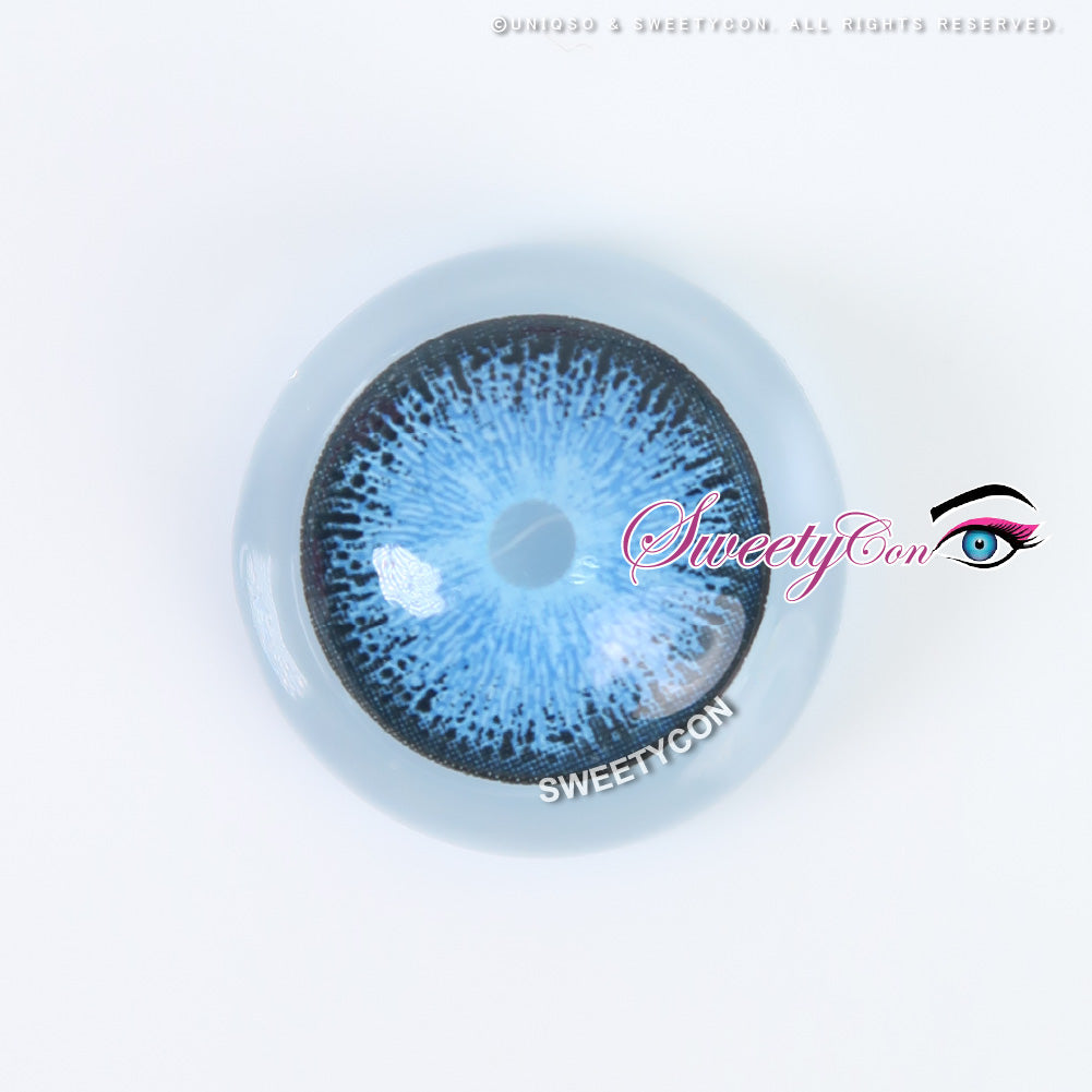 Sweety Crazy Interstellar Blue (1 lens/pack)-Colored Contacts-SweetyCon