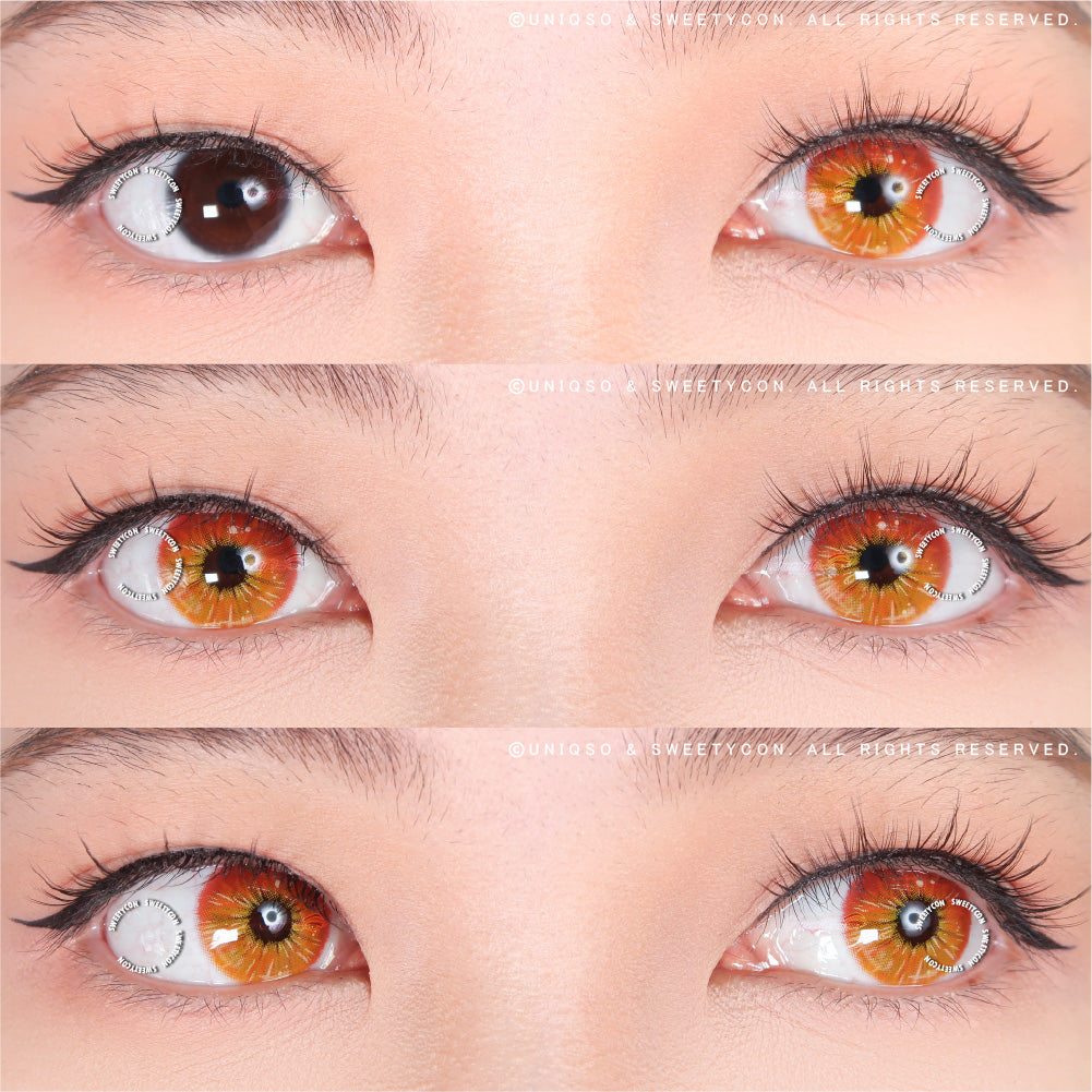 Sweety Crazy Lollipop Brown (1 lens/pack)-Colored Contacts-SweetyCon
