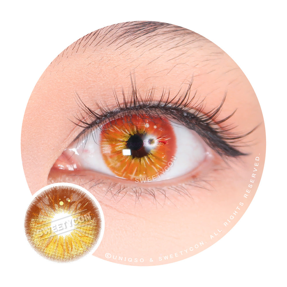 Sweety Crazy Lollipop Brown (1 lens/pack)-Colored Contacts-SweetyCon