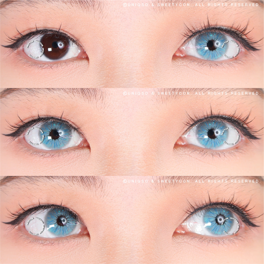 Sweety Crazy Lollipop Gray (1 lens/pack)-Colored Contacts-SweetyCon