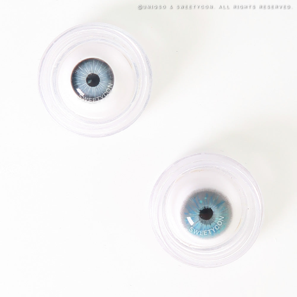 Sweety Crazy Lollipop Gray (1 lens/pack)-Colored Contacts-SweetyCon