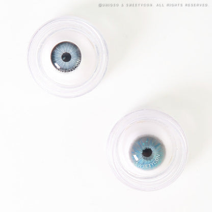 Sweety Crazy Lollipop Gray (1 lens/pack)-Colored Contacts-SweetyCon