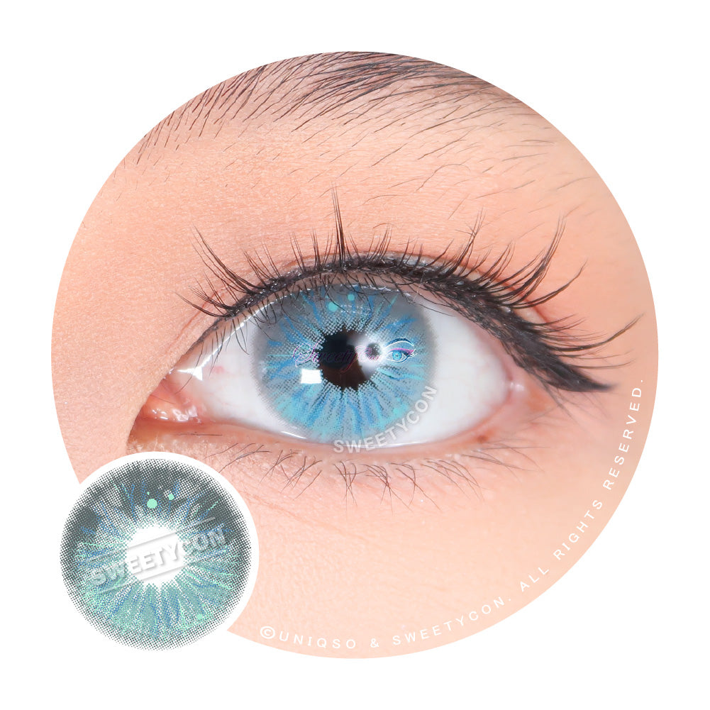 Sweety Crazy Lollipop Gray (1 lens/pack)-Colored Contacts-SweetyCon