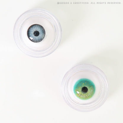 Sweety Crazy Lollipop Green (1 lens/pack)-Colored Contacts-SweetyCon