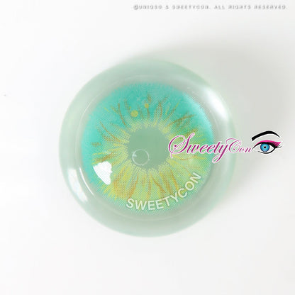 Sweety Crazy Lollipop Green (1 lens/pack)-Colored Contacts-SweetyCon