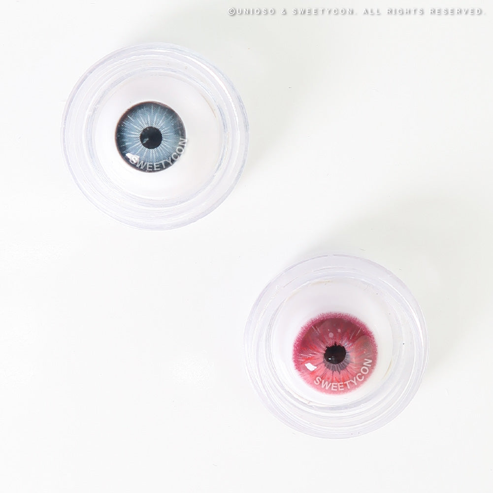 Sweety Crazy Lollipop Pink (1 lens/pack)-Colored Contacts-SweetyCon