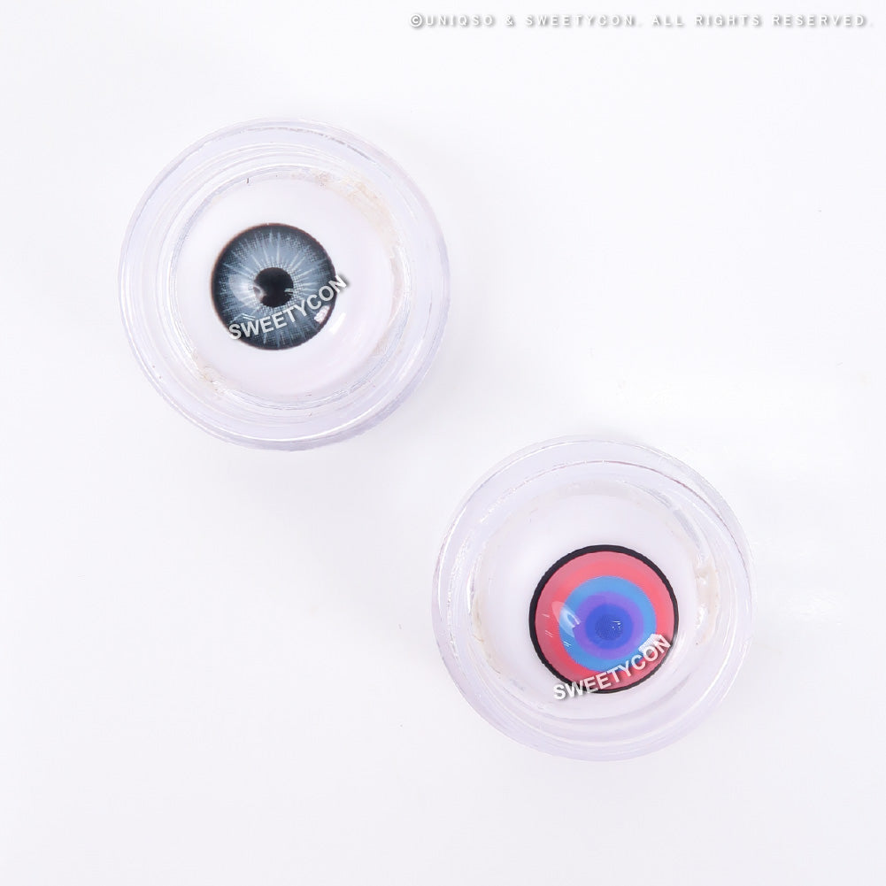 Sweety Crazy Neon Eclipse (1 lens/pack)-Colored Contacts-SweetyCon