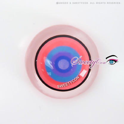 Sweety Crazy Neon Eclipse (1 lens/pack)-Colored Contacts-SweetyCon