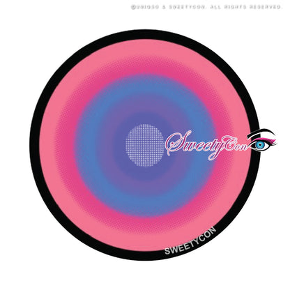 Sweety Crazy Neon Eclipse (1 lens/pack)-Colored Contacts-SweetyCon