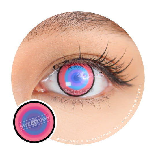 Sweety Crazy Neon Eclipse (1 lens/pack)